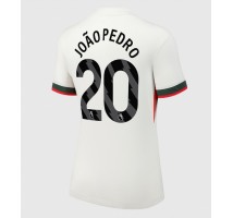 Chelsea Joao Pedro #20 Koszulka Wyjazdowa damskie 2025-26 Krótki Rękaw